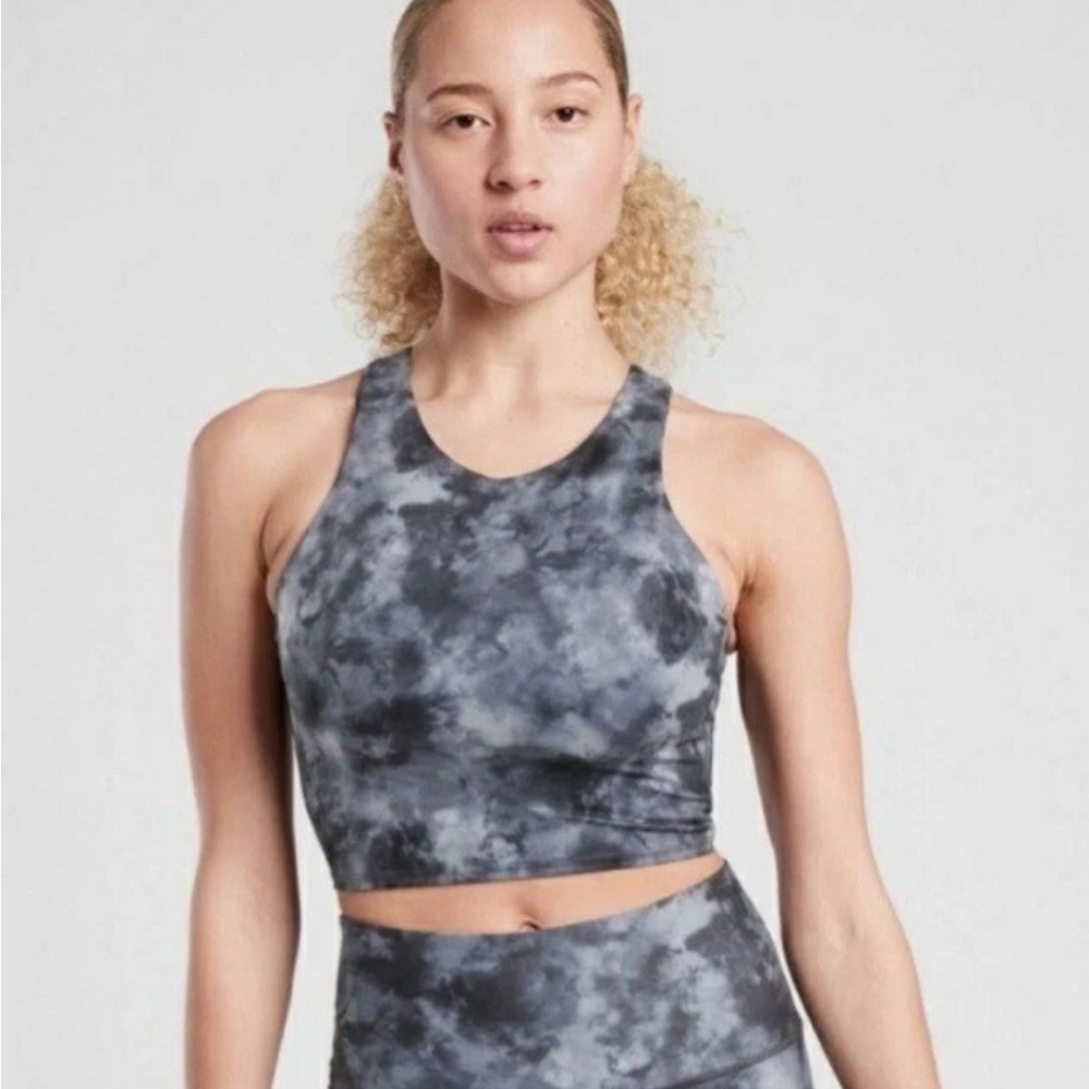 Athleta D-DD Printed Conscious Crop